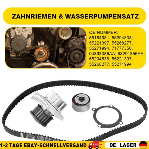 Zahnriemen spannrollensatz mit - zahnriemen,